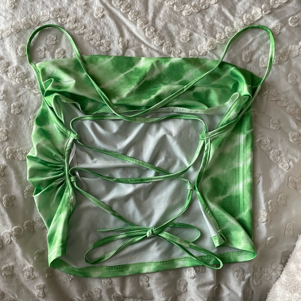 Tie up crop top! - Picture 2 of 2